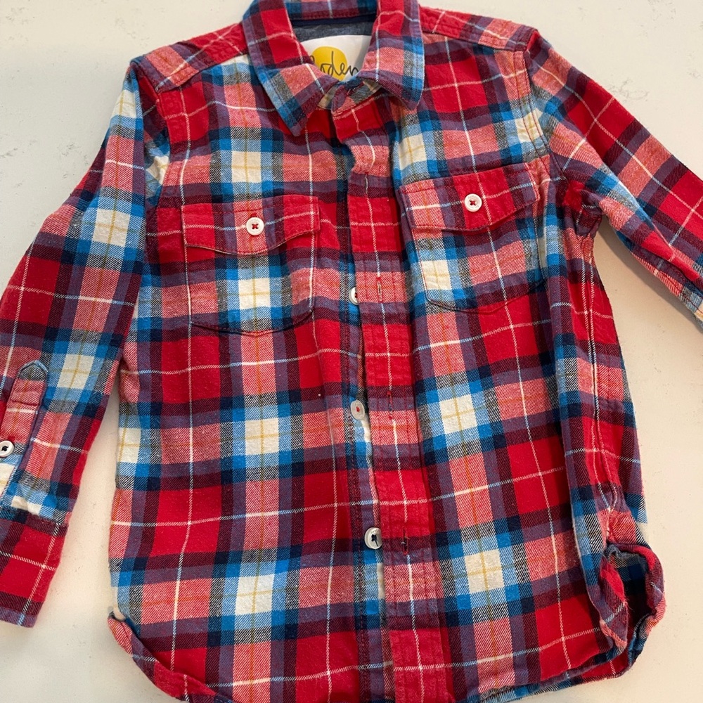 Mini boden flannel 4T